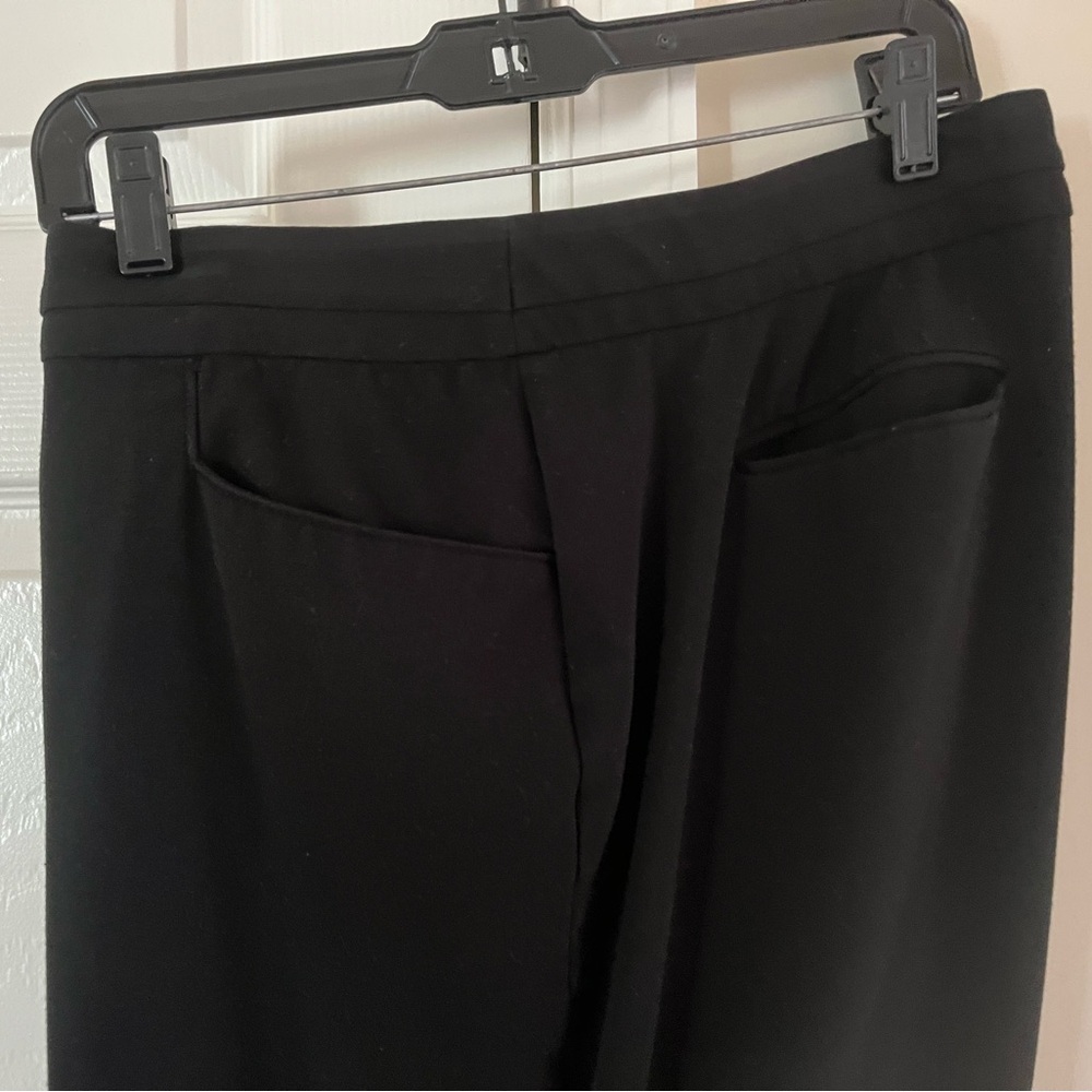 Rafaella Black Trousers Straight Leg Business - Picture 2 of 8